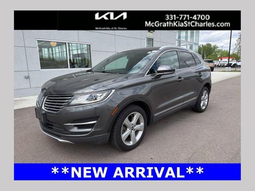 Magnetic Gray Metallic 2017 Lincoln MKC Premiere