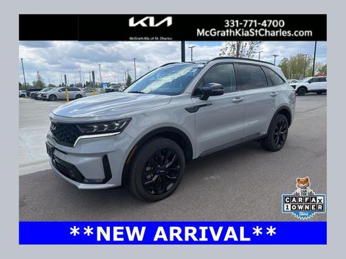 Wolf Gray 2022 Kia Sorento SX