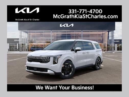 Snow White Pearl 2026 Kia Carnival EX
