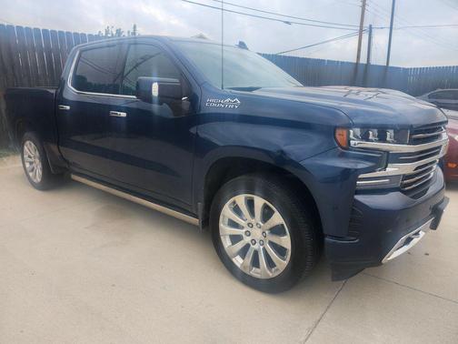 Northsky Blue Metallic 2021 Chevrolet Silverado 1500 High Country