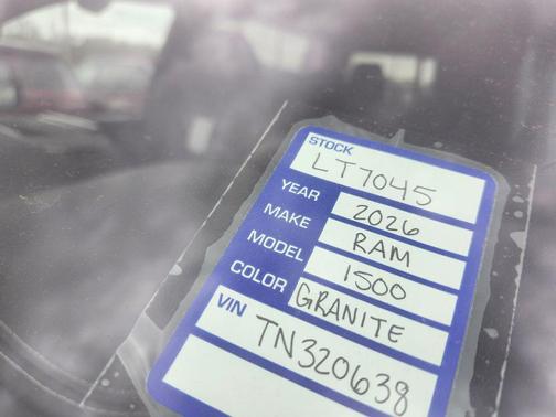 Granite Crystal Metallic Clearcoat 2026 RAM 1500 Limited