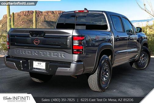 Gun Metallic 2025 Nissan Frontier PRO-4X