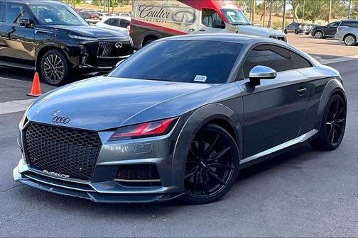 Daytona Gray Pearl 2017 Audi TTS 2.0T