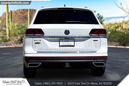 Oryx White Pearl 2021 Volkswagen Atlas 3.6L SEL Premium