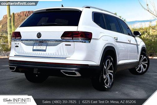 Oryx White Pearl 2021 Volkswagen Atlas 3.6L SEL Premium