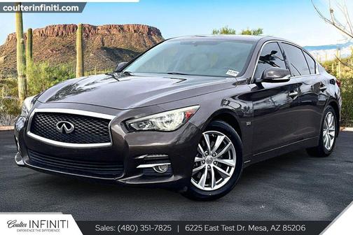 Chestnut Bronze 2017 INFINITI Q50 3.0T Premium