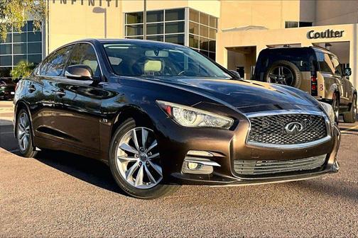 Chestnut Bronze 2017 INFINITI Q50 3.0T Premium