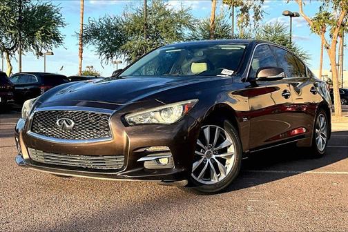 Chestnut Bronze 2017 INFINITI Q50 3.0T Premium