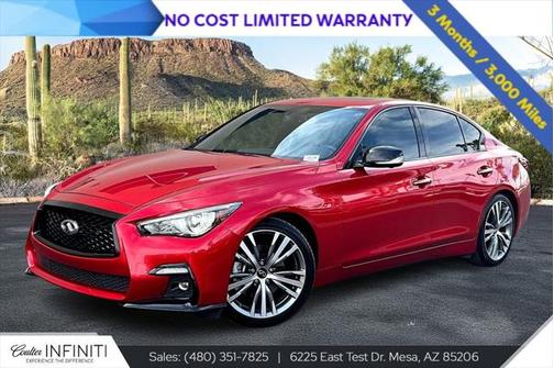 2023 INFINITI Q50 3.0t SENSORY