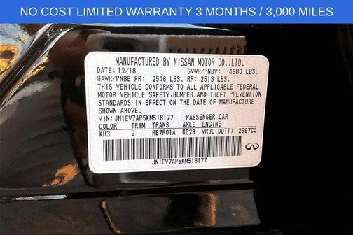 2019 INFINITI Q50 3.0t LUXE