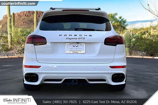 Carrara White Metallic 2017 Porsche Cayenne GTS