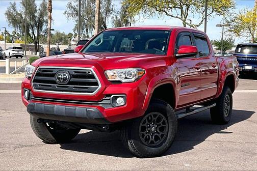 Barcelona Red Metallic 2018 Toyota Tacoma V6