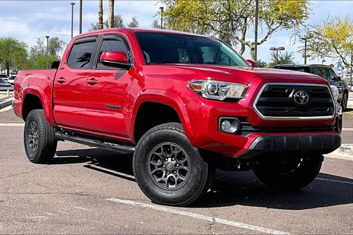 Barcelona Red Metallic 2018 Toyota Tacoma V6