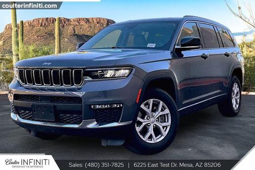 Baltic Gray Metallic Clearcoat 2022 Jeep Grand Cherokee L Limited
