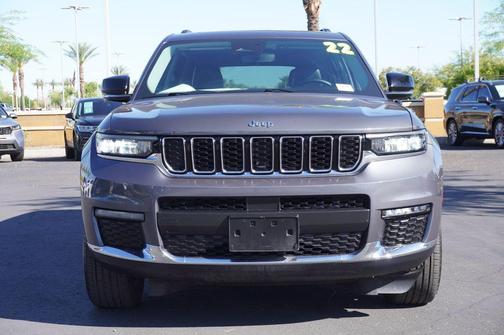 Baltic Gray Metallic Clearcoat 2022 Jeep Grand Cherokee L Limited