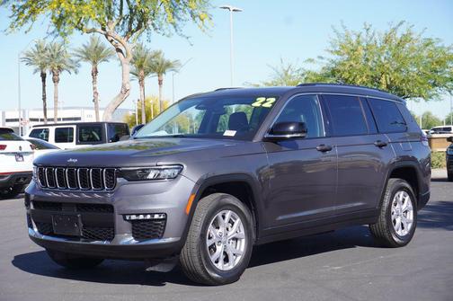 Baltic Gray Metallic Clearcoat 2022 Jeep Grand Cherokee L Limited