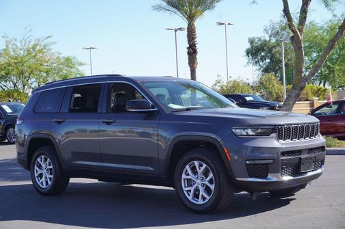 Baltic Gray Metallic Clearcoat 2022 Jeep Grand Cherokee L Limited