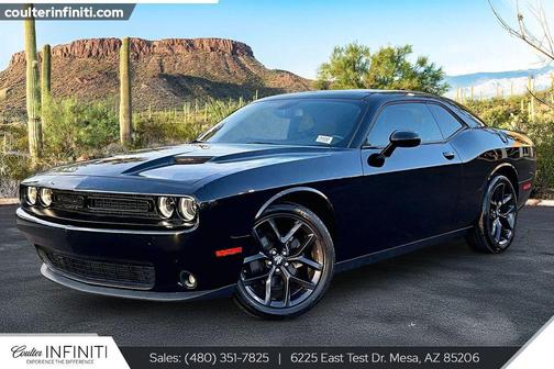 Pitch Black Clearcoat 2021 Dodge Challenger SXT
