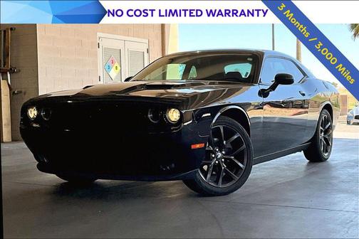 Pitch Black Clearcoat 2021 Dodge Challenger SXT