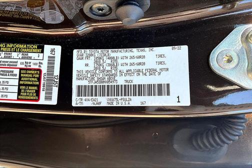 2022 Toyota Tundra Limited