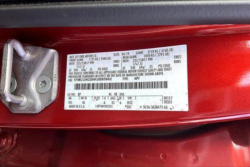 2019 Ford Escape SE