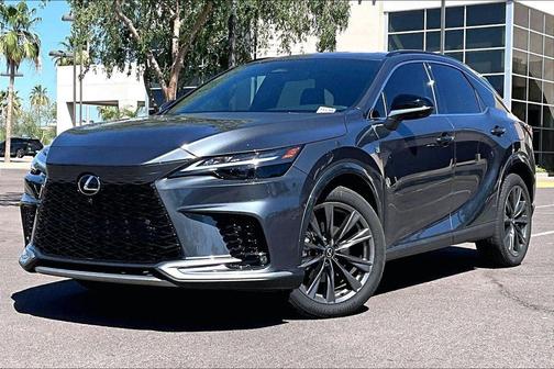 Cloudburst Gray 2025 Lexus RX 350 F SPORT Design