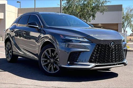 Cloudburst Gray 2025 Lexus RX 350 F SPORT Design
