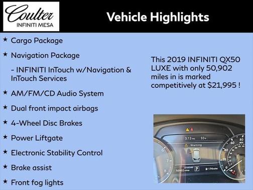 2019 INFINITI QX50 Luxe