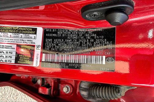 2013 Toyota Camry LE