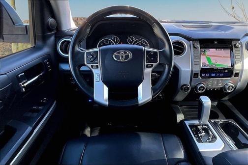 Super White 2015 Toyota Tundra Platinum