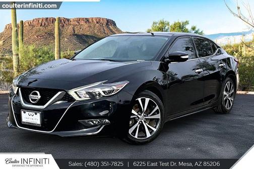 Super Black 2018 Nissan Maxima 3.5 SL