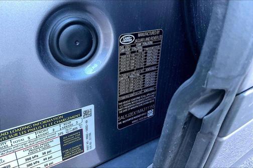 2021 Land Rover Range Rover Velar P250 S