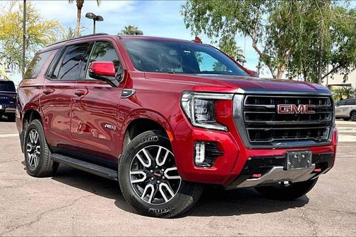 Cayenne Red Tintcoat 2021 GMC Yukon 4WD AT4