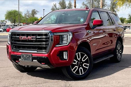 Cayenne Red Tintcoat 2021 GMC Yukon 4WD AT4