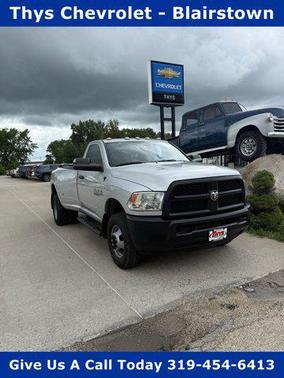 2017 RAM 3500 Tradesman Regular Cab 4x4 8' Box