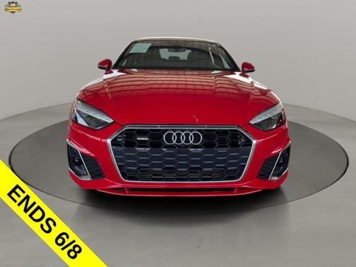 Progressive Red Metallic 2024 Audi A5 Sportback 45 S Line Premium Plus