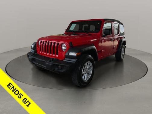 Firecracker Red Clearcoat 2023 Jeep Wrangler Sport S