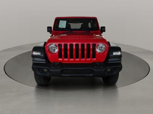 Firecracker Red Clearcoat 2023 Jeep Wrangler Sport S