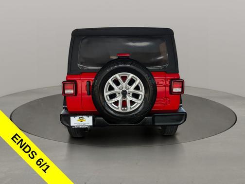 Firecracker Red Clearcoat 2023 Jeep Wrangler Sport S