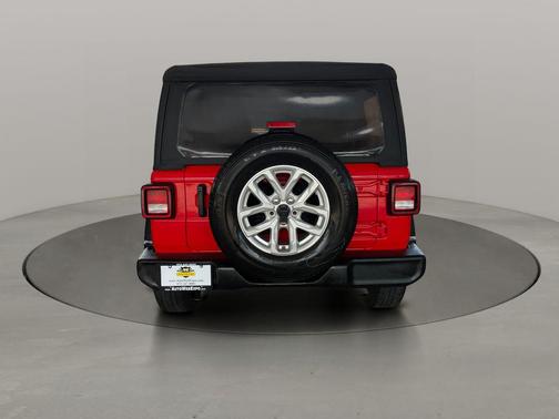 Firecracker Red Clearcoat 2023 Jeep Wrangler Sport S