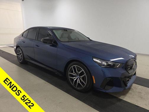 Phytonic Blue Metallic 2024 BMW i5 M60