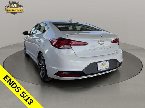 Quartz White Pearl 2020 Hyundai ELANTRA Limited