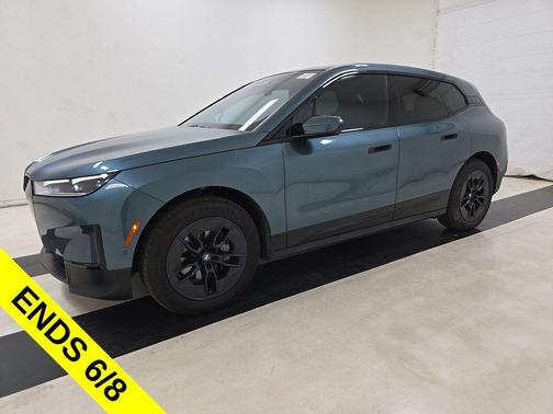 Blue Ridge Mountain Metallic 2024 BMW iX xDrive50
