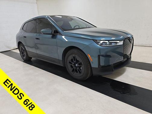 Blue Ridge Mountain Metallic 2024 BMW iX xDrive50