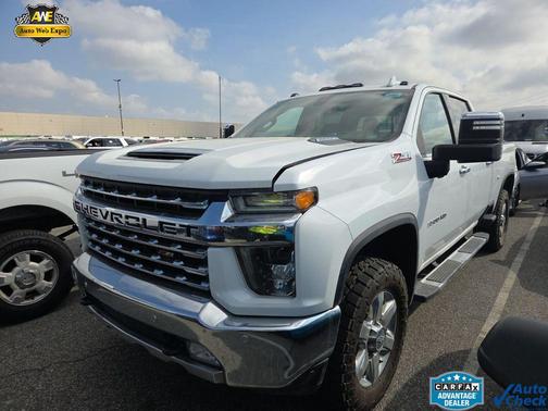 Summit White 2020 Chevrolet Silverado 3500 LTZ