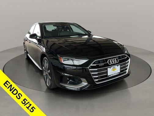 Mythos Black Metallic 2021 Audi A4 40 Premium