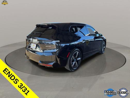 Black Sapphire Metallic 2023 BMW iX xDrive50