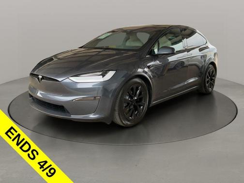 Gray 2022 Tesla Model X Dual Motor All-Wheel Drive