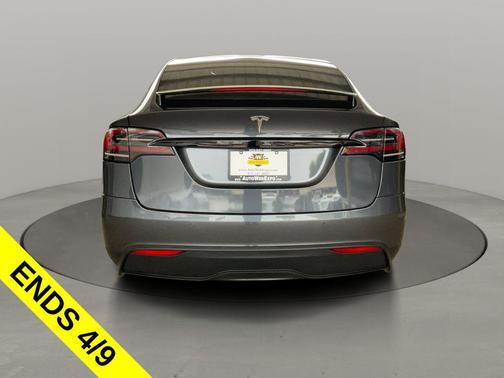 Gray 2022 Tesla Model X Dual Motor All-Wheel Drive