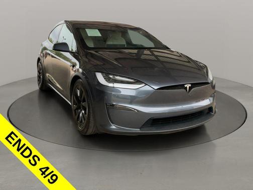 Gray 2022 Tesla Model X Dual Motor All-Wheel Drive